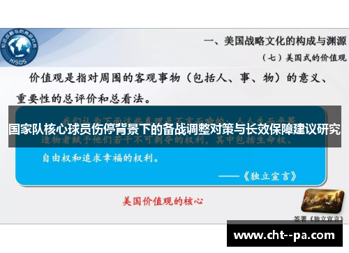 国家队核心球员伤停背景下的备战调整对策与长效保障建议研究